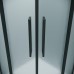 Душевой уголок Grossman Cosmo 80х80 301.K33.02.8080.21.02 профиль Черный матовый стекло шиншилла