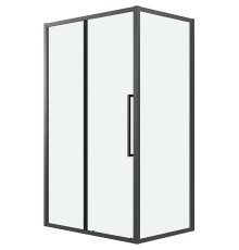 Душевой уголок Grossman Cosmo 110х90 120.K33.02.1190.21.00 профиль Черный матовый стекло прозрачное