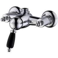 Смеситель для душа Caprigo Adria-Uno Black Edition 02B-517-crm Хром