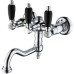 Смеситель для ванны Caprigo Adria-Classic Black Edition Хром