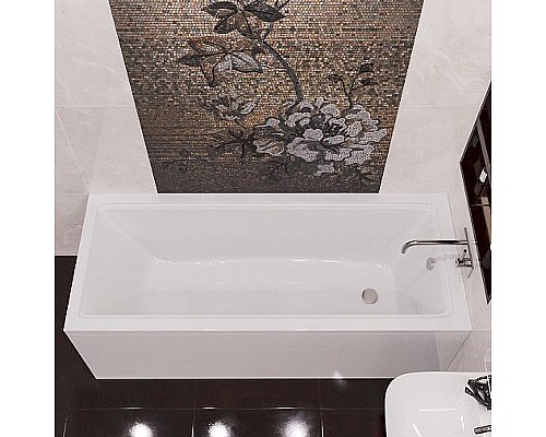 Акриловая ванна Corpa Nera Davinci 170x70 CN05002WH без гидромассажа