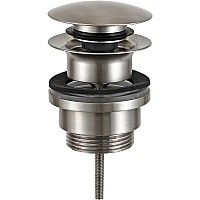 Донный клапан Remer 905CCR114XV click-clack Сталь