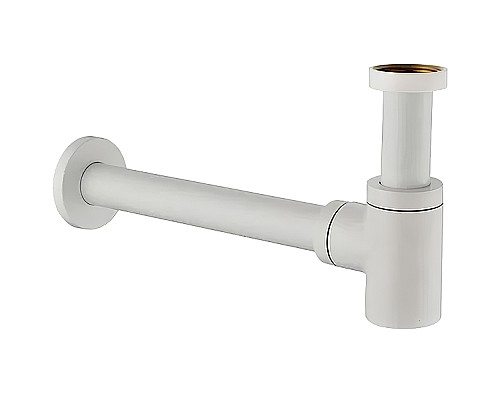 Сифон для раковины Remer 958BBO Белый матовый