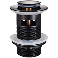 Донный клапан Raglo R600.05.06 click-clack Черный матовый