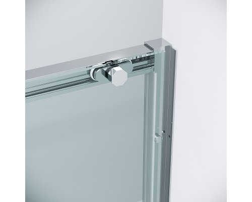 Душевой уголок Grossman Style 110х80 профиль Хром стекло прозрачное