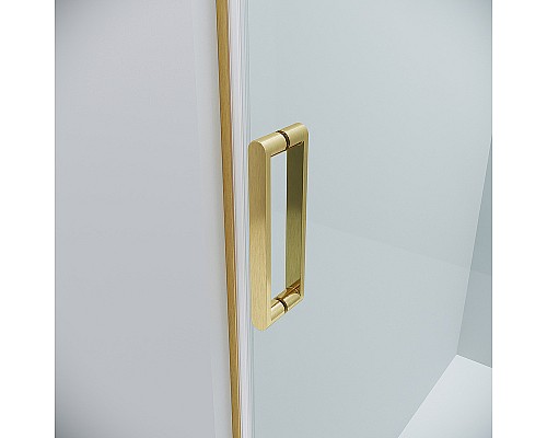 Душевой уголок Grossman Classic 100х80 120.K33.04.1080.32.00 профиль Золото сатин стекло прозрачное