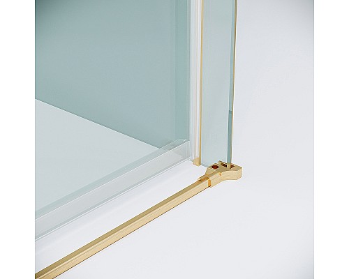 Душевой уголок Grossman Classic 100х80 120.K33.04.1080.32.00 профиль Золото сатин стекло прозрачное