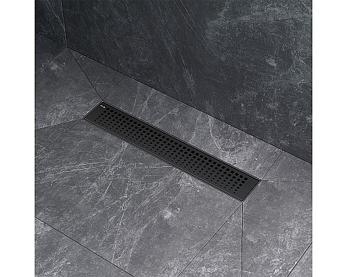 Душевой лоток AM.PM MasterFlow 40 W01SC-P11-040-01BM с Черной матовой решеткой Cut Gradient