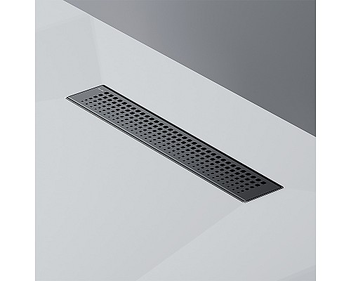 Душевой лоток AM.PM MasterFlow 40 W01SC-P11-040-01BM с Черной матовой решеткой Cut Gradient