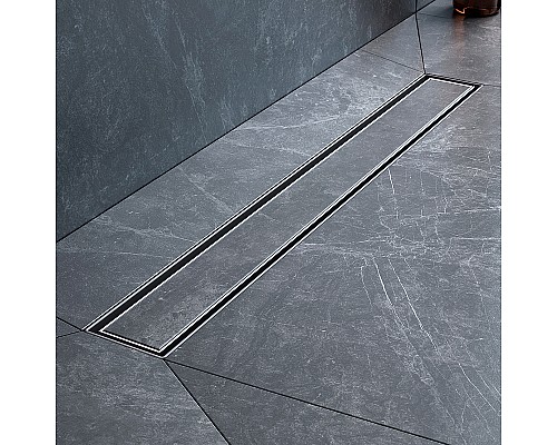 Душевой лоток AM.PM MasterFlow 60 W01SC-U11-060-04SB с решеткой Хром матовый / под плитку Tile