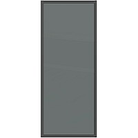 Душевая стенка Grossman Style 90 200.K33.05.90.21.10 профиль Черный матовый стекло тонированное