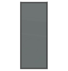 Душевая стенка Grossman Style 90 200.K33.05.90.21.10 профиль Черный матовый стекло тонированное