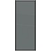 Душевая стенка Grossman Style 90 200.K33.05.90.21.10 профиль Черный матовый стекло тонированное