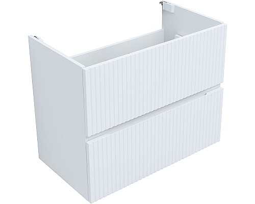 Тумба под раковину Aquanet Джейн 80 313286 подвесная Белая матовая