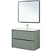 Тумба под раковину Aquanet Джейн 90 313319 подвесная Мисти грин
