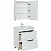 Тумба под раковину Aquanet Ирис new 70 310153 Белый глянец