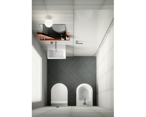 Раковина GSI Norm 35 8650111 Белая