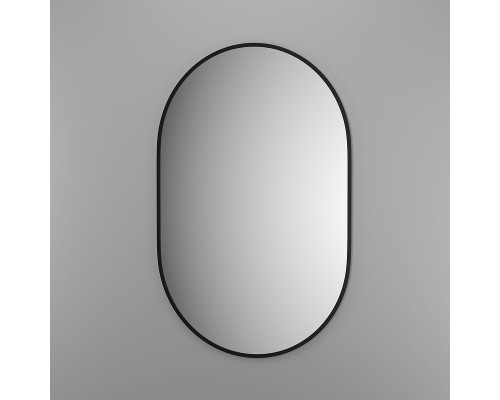 Зеркало Evoform Colora 90х60 BY 0465 с окантовкой - Черный цвет