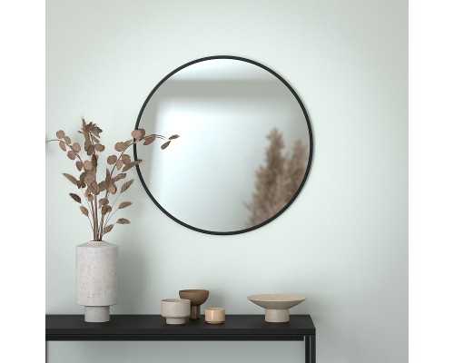 Зеркало Evoform Colora d60 BY 0452 с окантовкой - Черный цвет