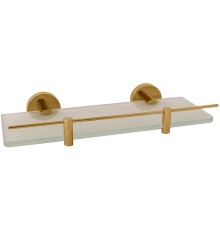 Стеклянная полка Rav Slezak Colorado Золотистая крацованная
