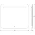 Зеркало Evoform Ledline 60x70 с подсветкой 5.5 W - сенсорный выключатель