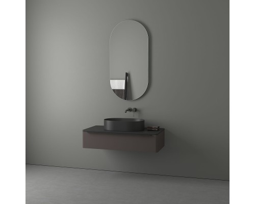 Зеркало Evoform Ledshine 120x60 с подсветкой 26.5 W - без выключателя - нейтральный белый свет