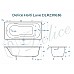 Чугунная ванна Delice Haiti Luxe 150x80 DLR230636 без отверстий под ручки и антискользящего покрытия