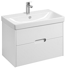 Тумба с раковиной Aquaton Оливия 80 1A2831K0OL010 подвесная Белая матовая