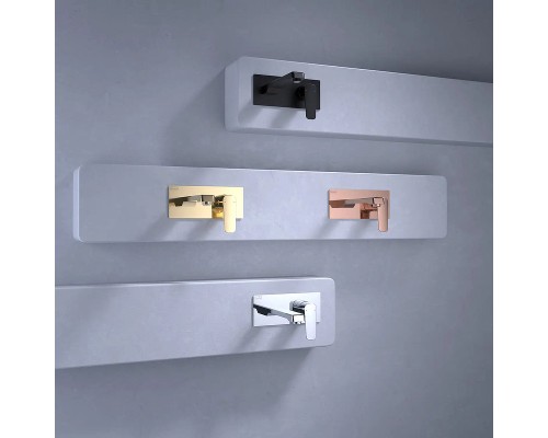 Смеситель для раковины Teska Quarsar Pro E5108 Черный матовый