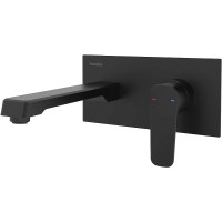 Смеситель для раковины Teska Quarsar Pro E5108 Черный матовый