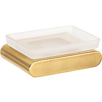 Мыльница Remer Lounge LN10BG Золото брашированное