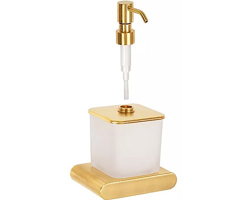 Дозатор для жидкого мыла Remer Lounge LN13BG Золото брашированное