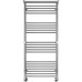 Водяной полотенцесушитель Terminus Аврора П22 500х1200 4670078529244 с полкой Хром, нижнее подключение, G 1/2" ВР, с угловым соединением