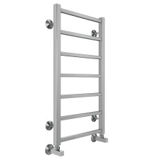 Водяной полотенцесушитель Terminus Контур П7 400х800 4670078529640 Хром, нижнее подключение, G 1/2" ВР, с угловым соединением