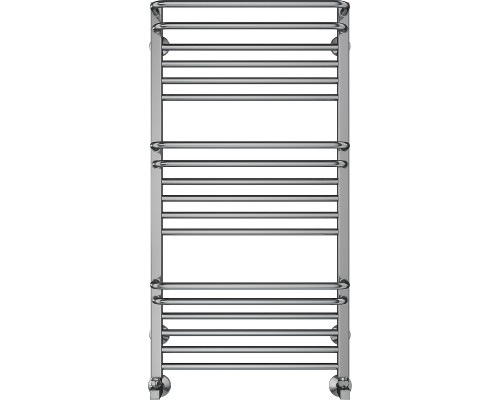 Водяной полотенцесушитель Terminus Орион П18 500х1000 4670078529756 Хром, нижнее подключение, G 1/2" ВР, с угловым соединением