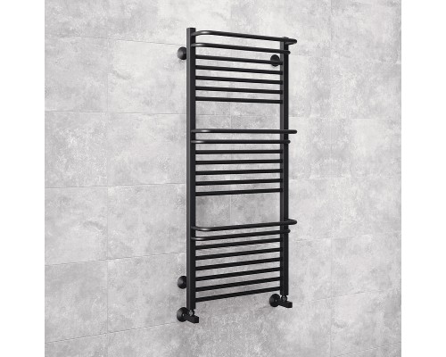 Водяной полотенцесушитель Terminus Орион П18 500х1000 4670078529756 Хром, нижнее подключение, G 1/2" ВР, с угловым соединением