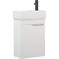 Тумба под раковину Corozo Теона 45 SD-00001628 подвесная Белая