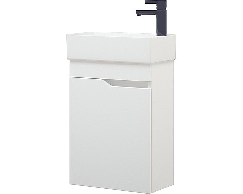 Тумба под раковину Corozo Теона 45 SD-00001628 подвесная Белая
