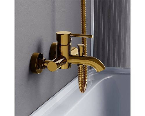Смеситель для ванны Damixa Scandinavian Pure 361000600 Золото