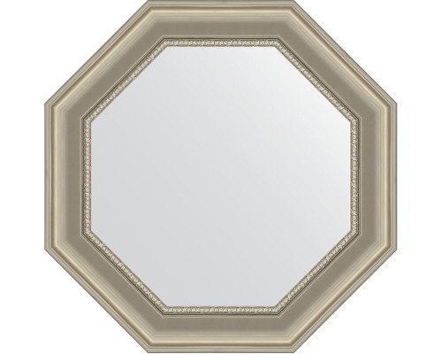 Зеркало Evoform Octagon 67х67 в багетной раме - Хамелеон 88 мм
