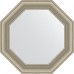 Зеркало Evoform Octagon 67х67 в багетной раме - Хамелеон 88 мм