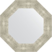 Зеркало Evoform Octagon 57х57 BY 3811 в багетной раме - Алюминий 90 мм