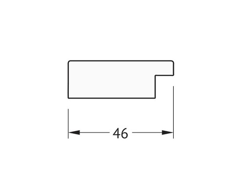 Зеркало Evoform Octagon 53х53 BY 3955 в багетной раме - Чеканка белая 46 мм