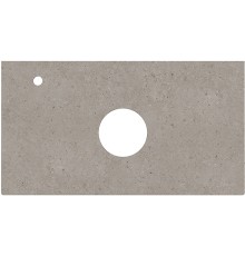 Столешница под раковину Kerama Marazzi Magica 90 Серая матовая