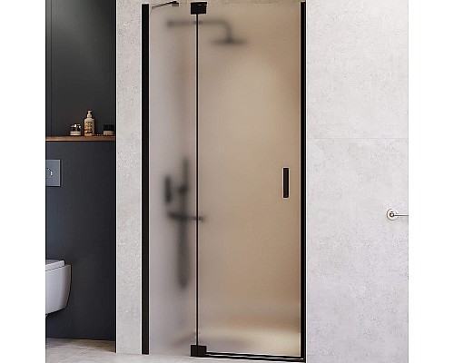 Душевая дверь RGW Hotel HO-014-B 130 350601413-24 профиль Черный стекло матовое