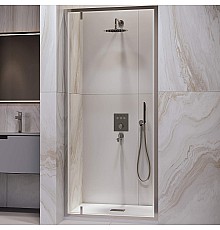 Душевая дверь RGW Leipzig LE-102 70 711210207-11 профиль Хром стекло прозрачное