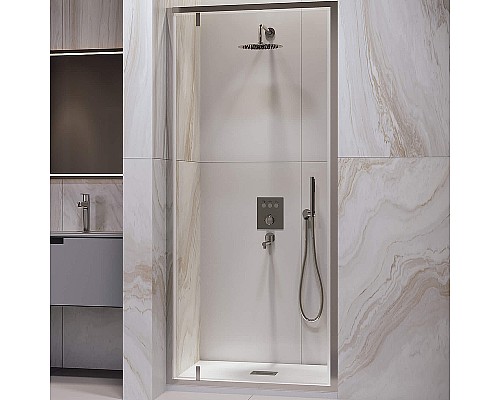 Душевая дверь RGW Leipzig LE-102 70 711210207-11 профиль Хром стекло прозрачное