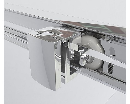 Душевая дверь Vincea Garda 120 VDS-1G120CLG профиль Золото брашированное стекло прозрачное