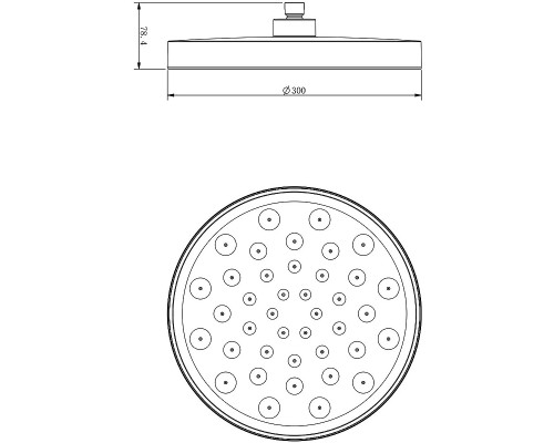 Душевая система Vincea Inspire VSFW-3I21MT2RGM с термостатом Вороненая сталь