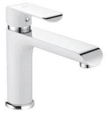 Смеситель для раковины Rose R21F Белый Хром